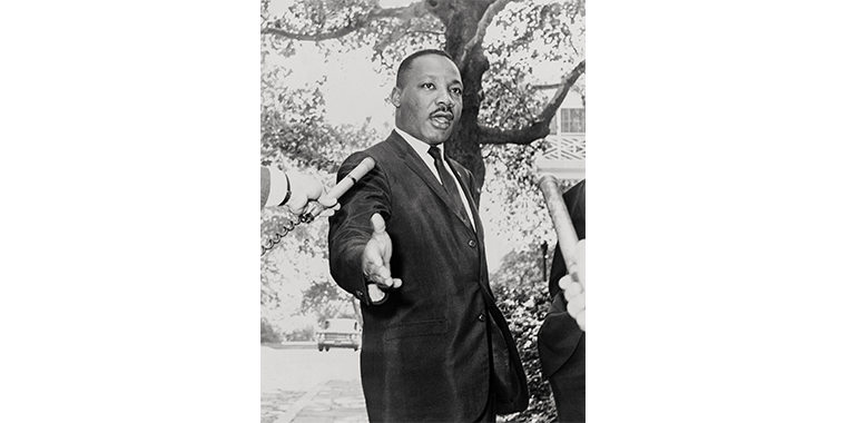 MLK Jr. photo from the  Library of Congress